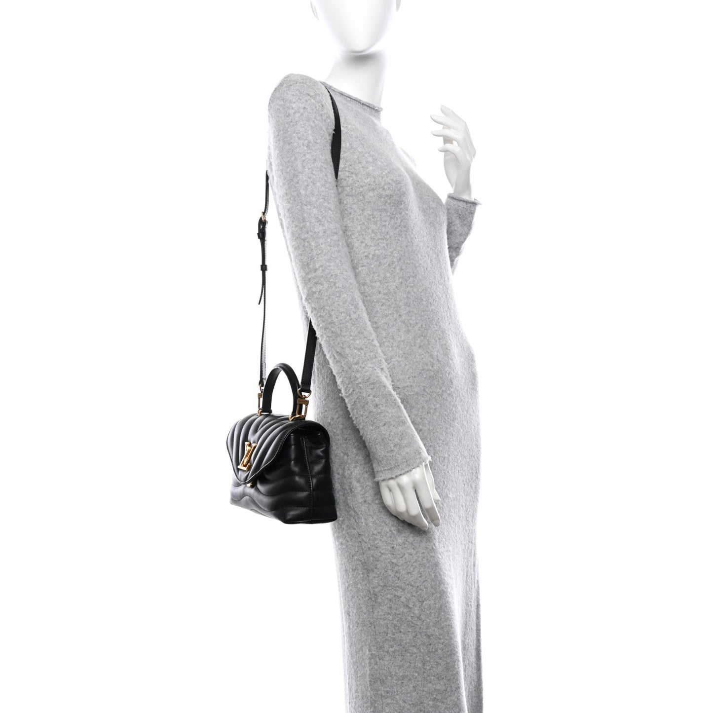 Calfskin Hold Me New Wave Black