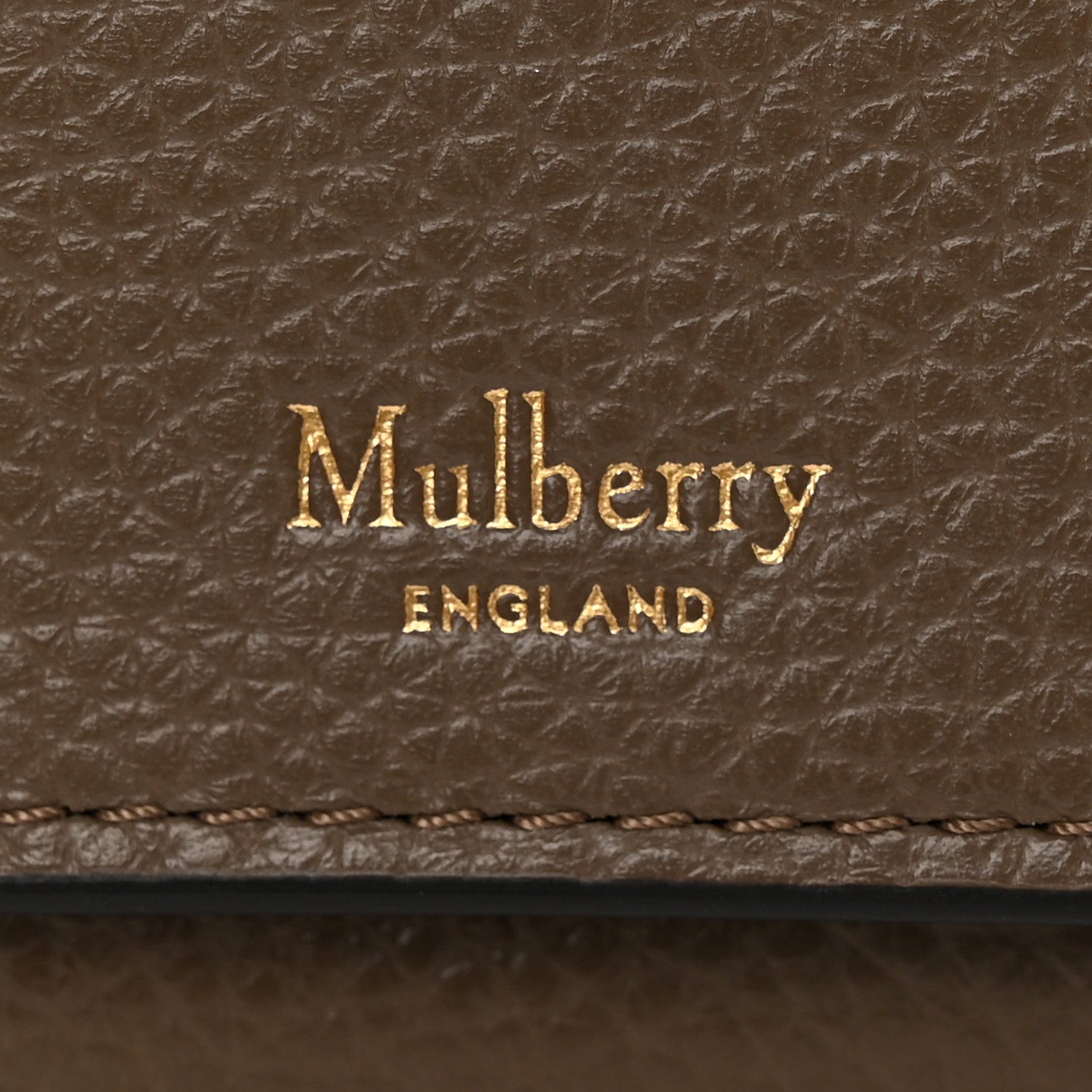 Mulberry Small Classic Grain Continental Wallet Solid Grey 7 of 11