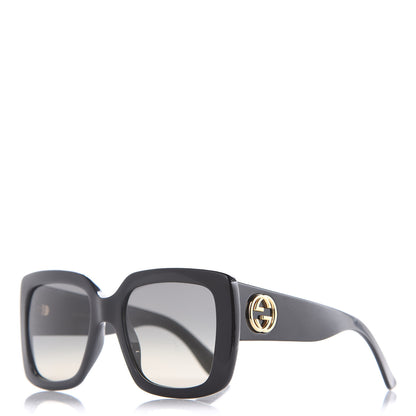 Gucci Acetate Square Frame Sunglasses GG0141S Black 1 of 6