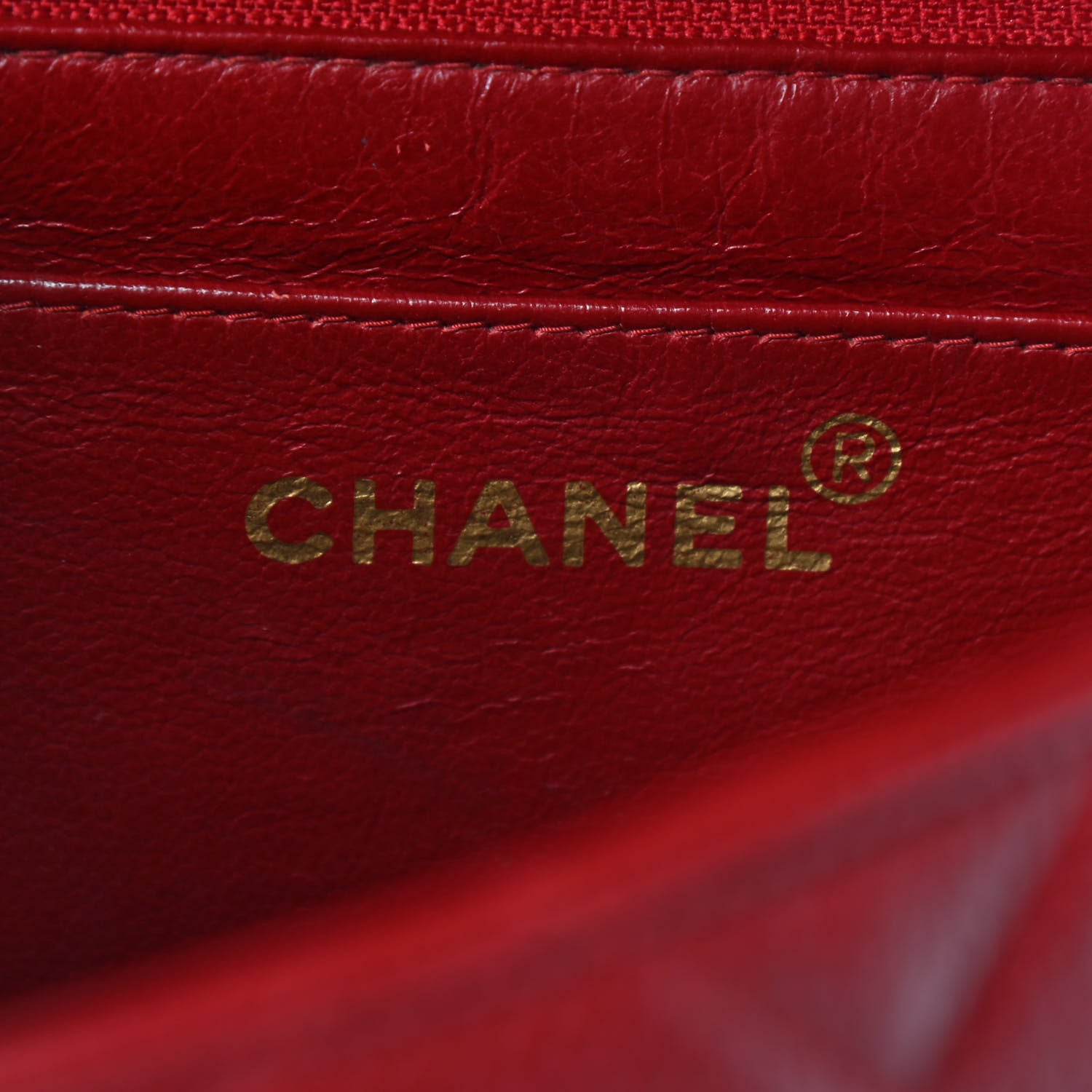 Chanel Caviar Quilted Small Single Flap Red 5 of 9
