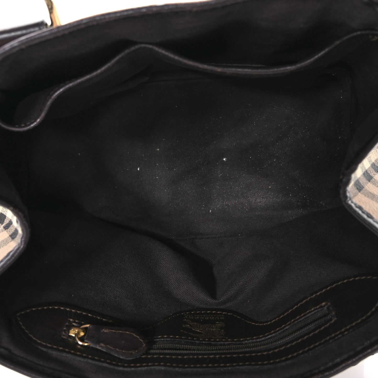 Haymarket Check Eden Tote Chocolate