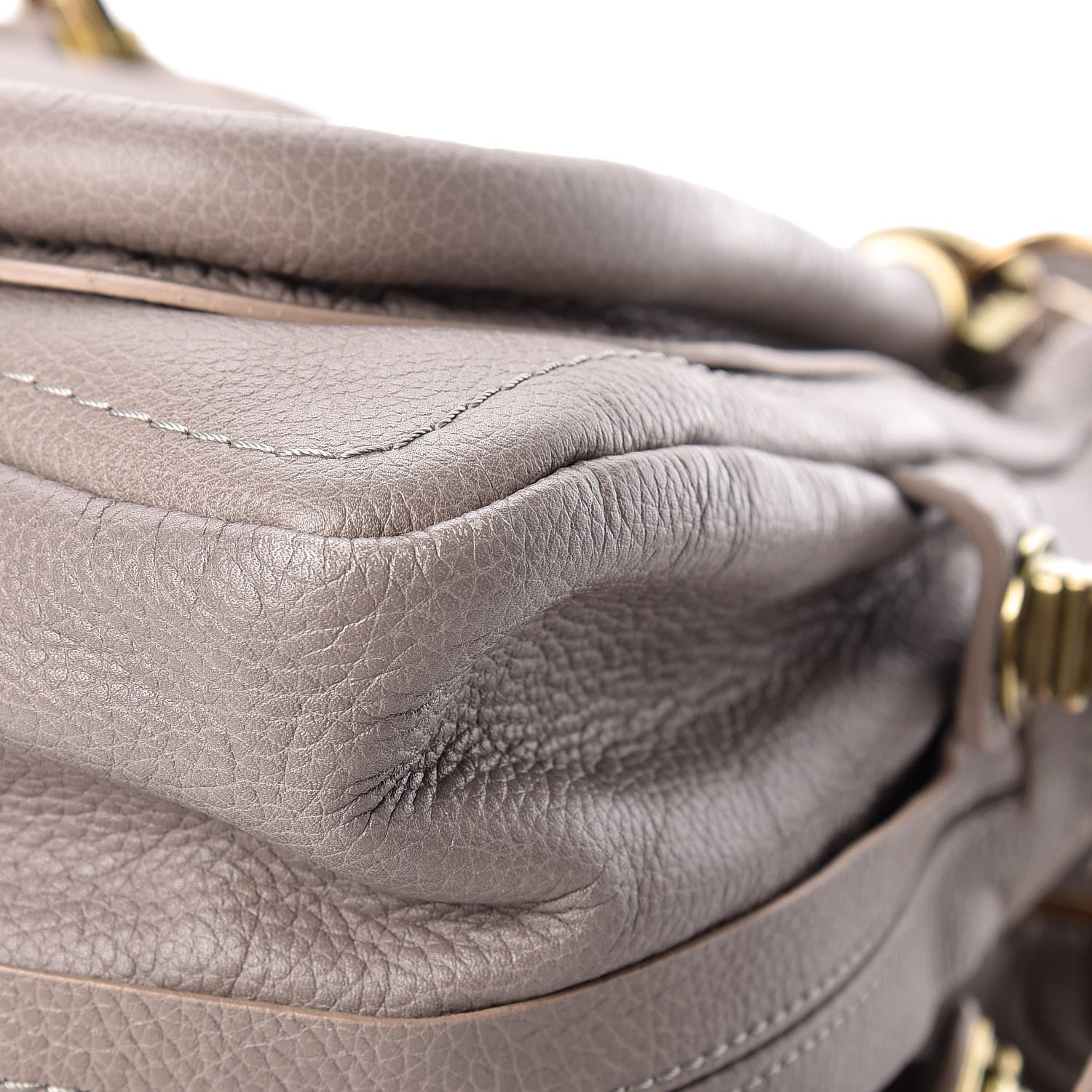 Chloe Calfskin Medium Paraty Cashmere Grey 10 of 12