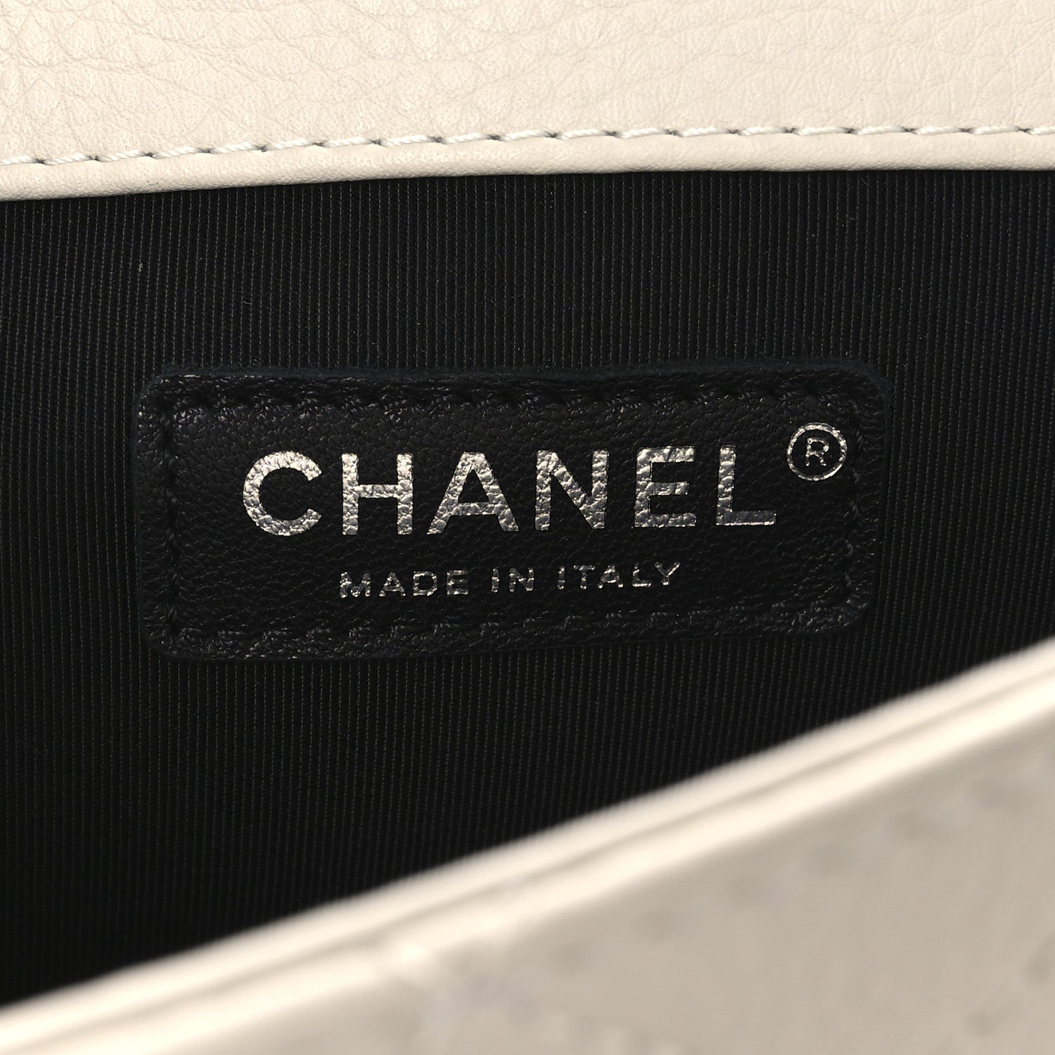 Chanel Grained Calfskin Archi Chic Flap Ivory 6 of 11