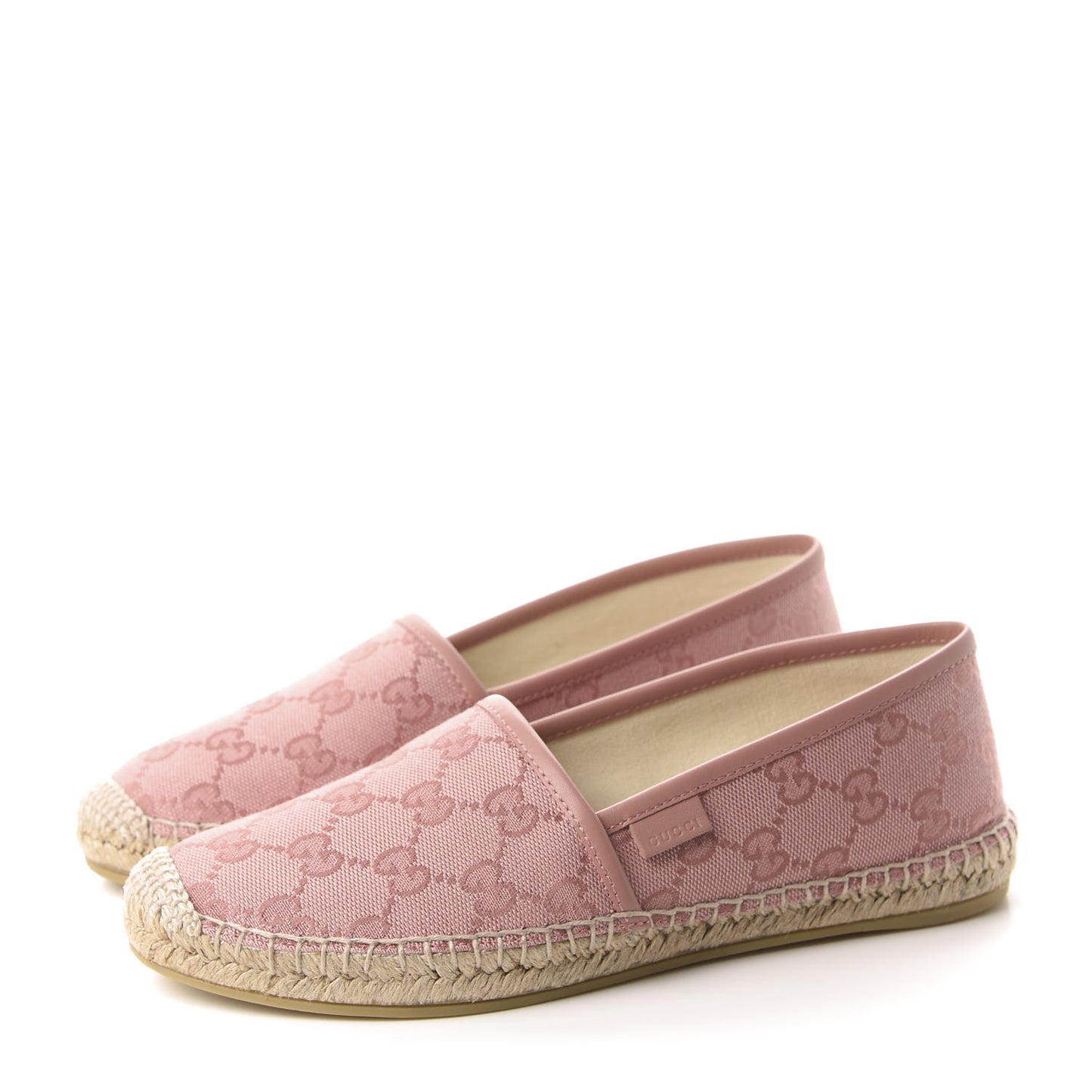 Monogram Espadrilles 36.5 Soft Pink