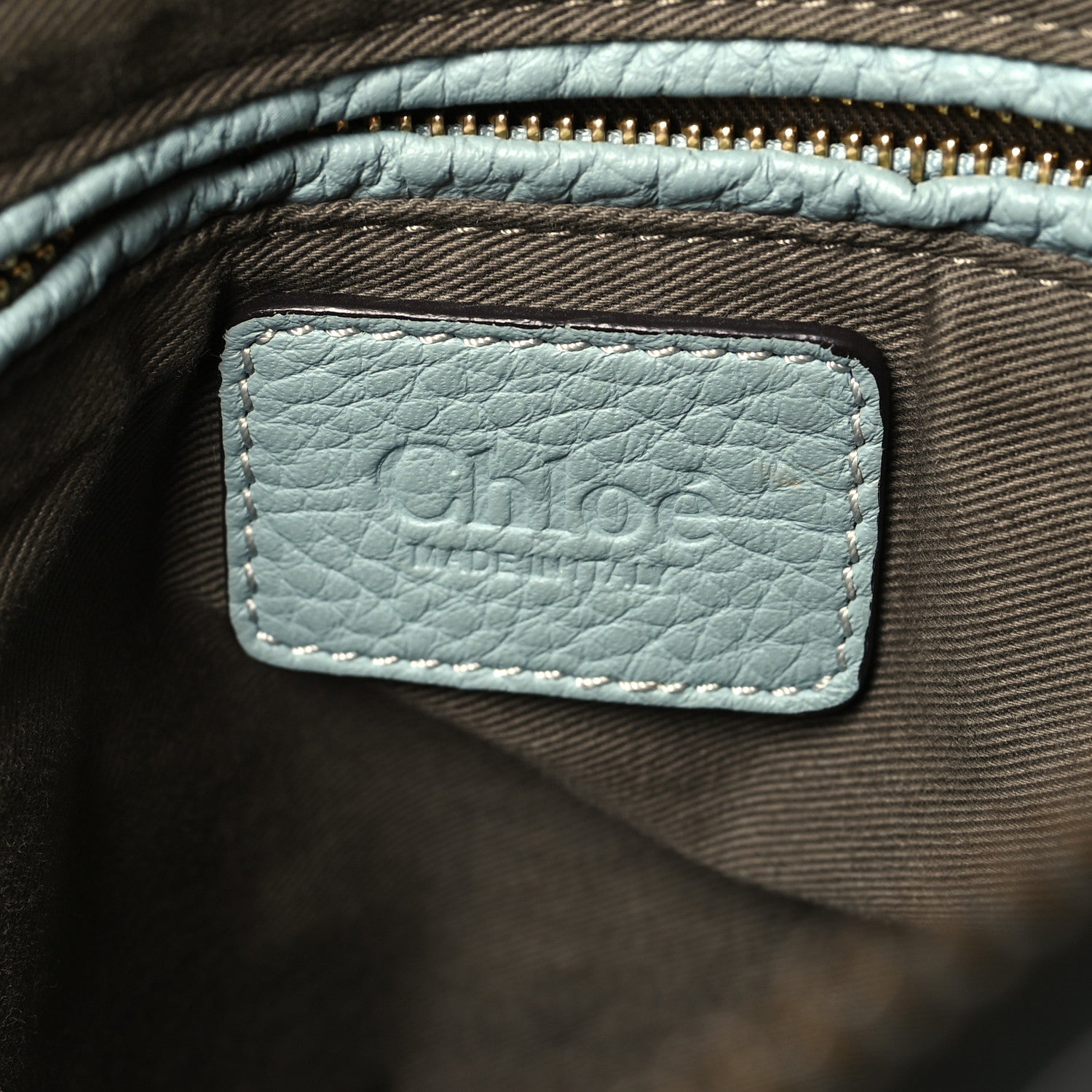 Chloe Calfskin Medium Marcie Satchel Faded Blue 6 of 9