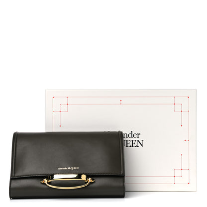 Alexander McQueen Calfskin The Story Crossbody Bag Khaki 11 of 11