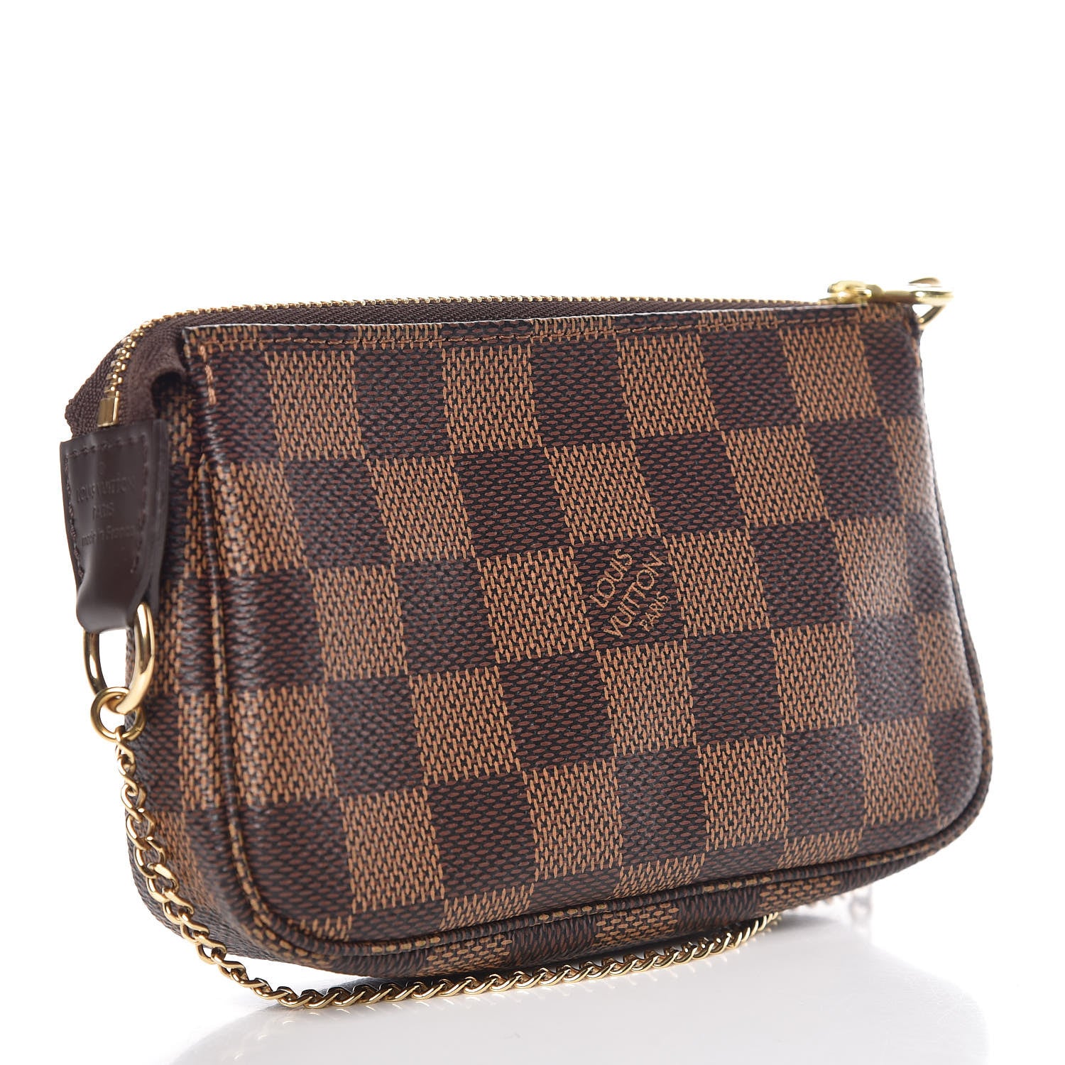 Louis Vuitton Damier Ebene Mini Pochette Accessories 3 of 7