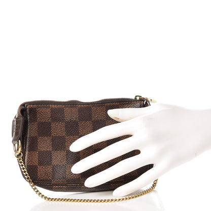 Louis Vuitton Damier Ebene Mini Pochette Accessories 2 of 7