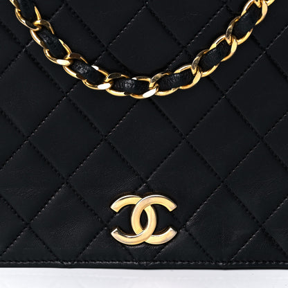Chanel Lambskin Quilted Small Single Flap Black 9 of 15