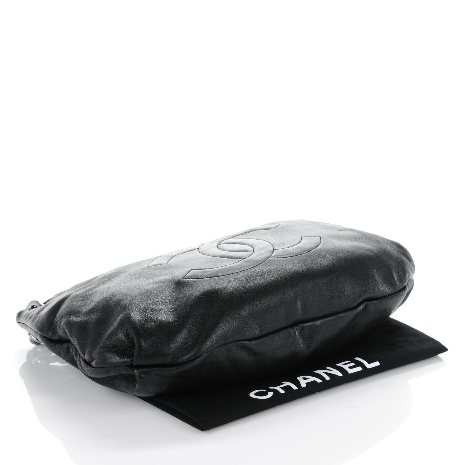Chanel Lambskin Soft and Chain Small Hobo Black 4 of 8