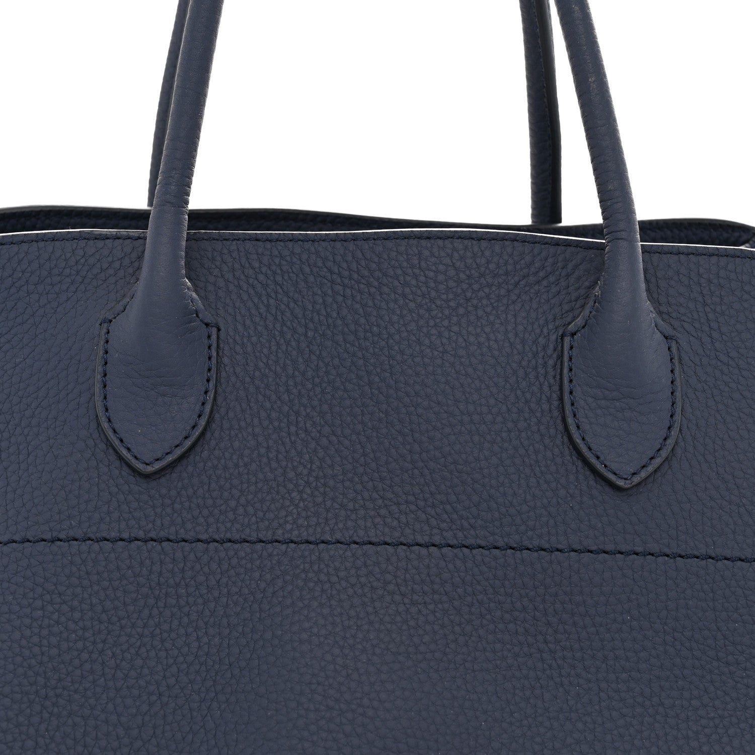 The Row Matte Grained Calfskin Soft Margaux 15 Indigo 7 of 10
