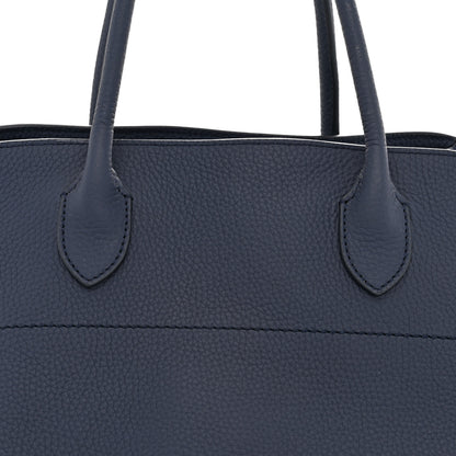 The Row Matte Grained Calfskin Soft Margaux 15 Indigo 7 of 10