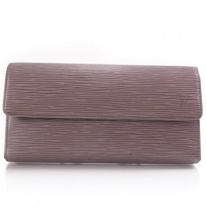 Louis Vuitton Epi Porte Tresor International Wallet LILAC 1 of 9