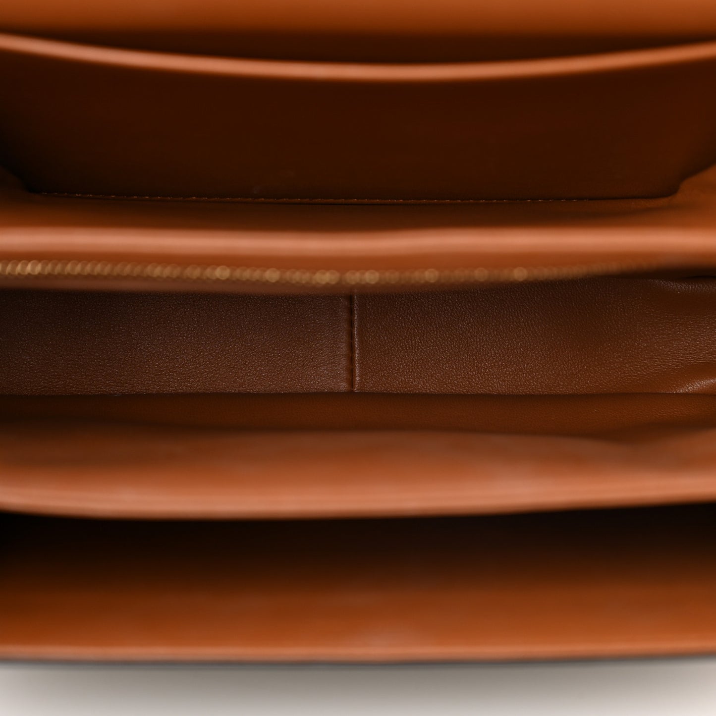 Textile Natural Calfskin Medium Triomphe Bag Green