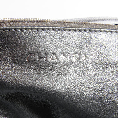 Chanel Glazed Caviar East West Modern Chain Tote Black 6 of 7