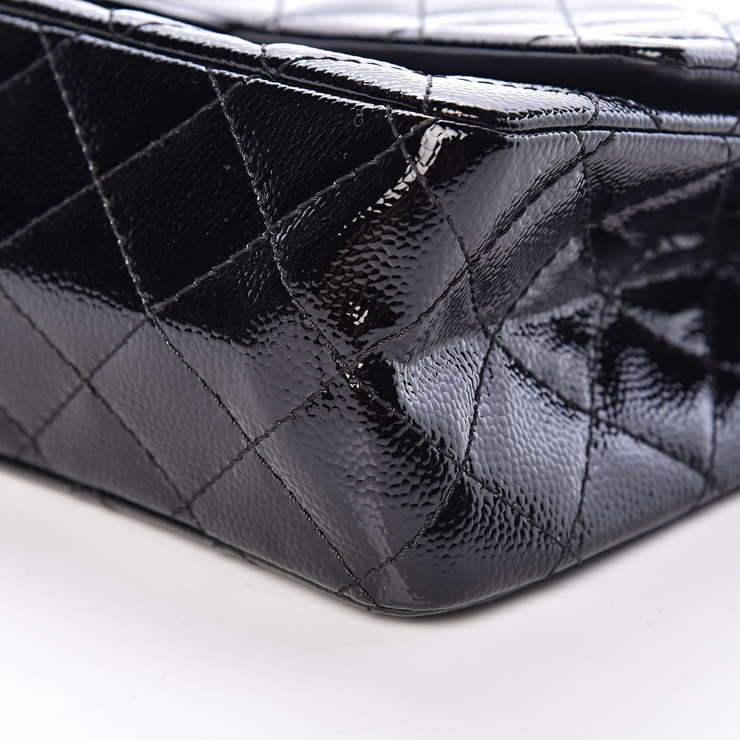Patent Caviar Quilted 2.55 Reissue 226 Flap Black