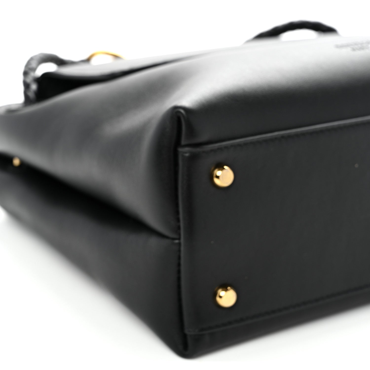 Bottega Veneta Silky Calfskin Small Ciao Ciao Black 9 of 10