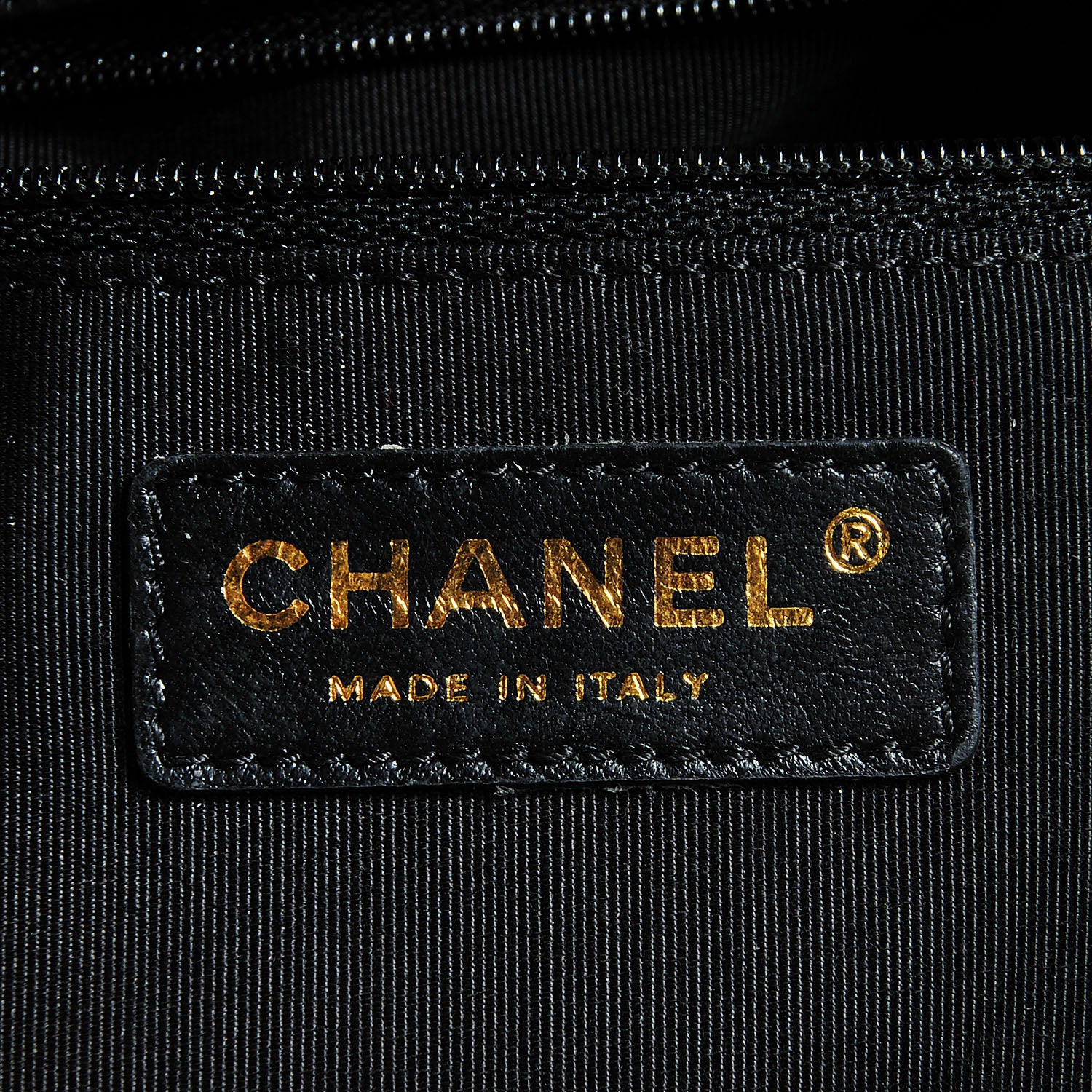 Chanel Calfskin Cerf Shopper Tote Black 6 of 7