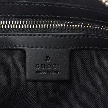 Gucci Soft GG Supreme Monogram Web Belt Bag Black Grey 6 of 10