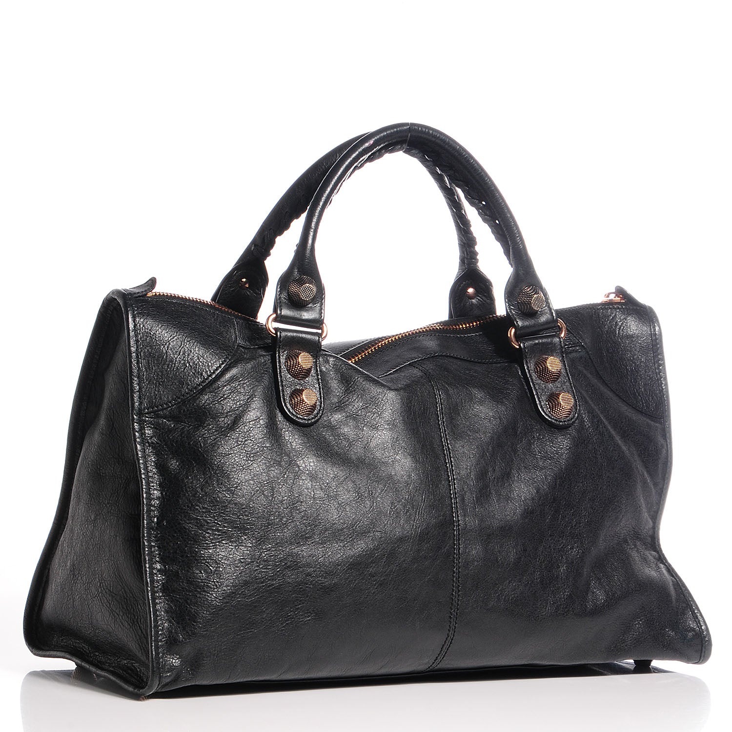 Balenciaga Agneau Giant 21 Rose Gold Hardware Work Black 3 of 11