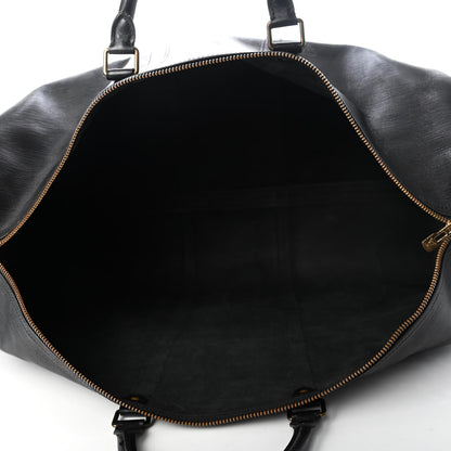 Louis Vuitton Epi Keepall 60 Black 4 of 9