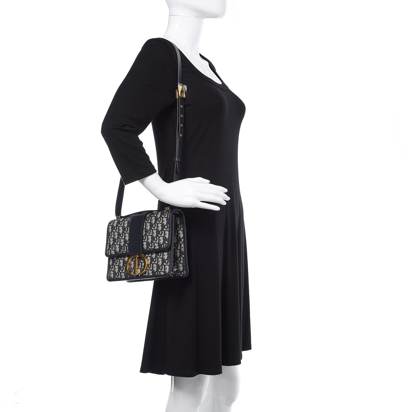 Oblique 30 Montaigne Flap Bag Blue
