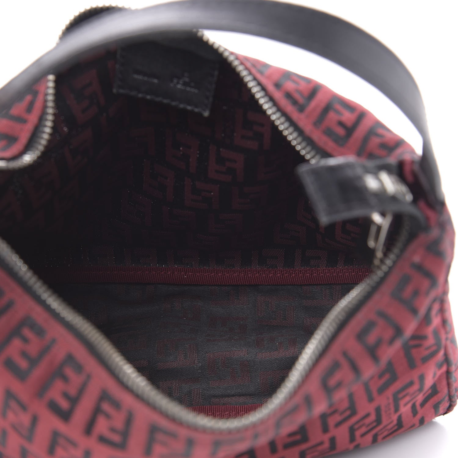 Fendi Zucchino Mini Pochette Red 5 of 11