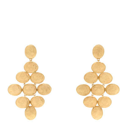 Marco Bicego 18K Yellow Gold Siviglia Chandelier Drop Earrings 1 of 5