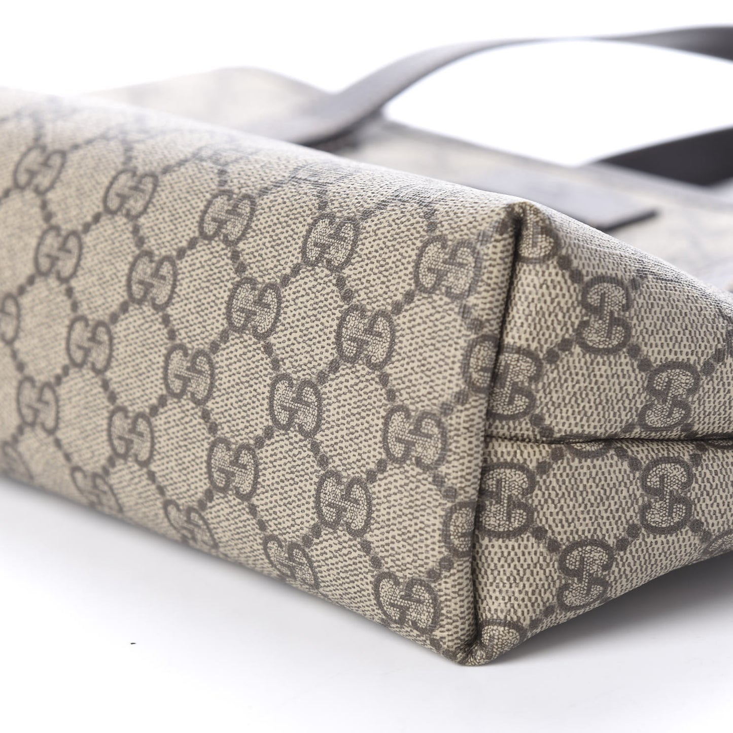 GG Supreme Monogram Small Joy Tote Dark Brown