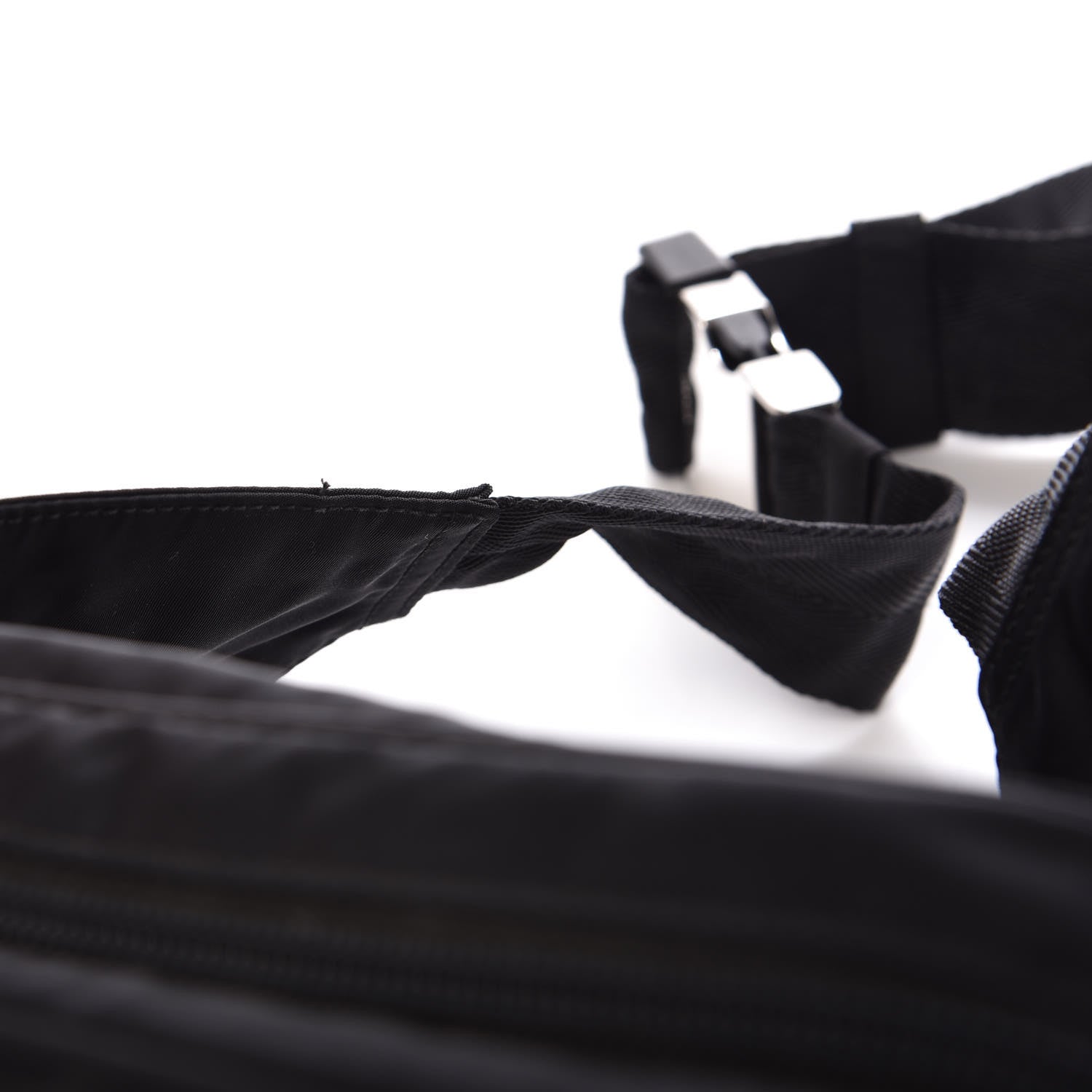 Prada Tessuto Nylon Belt Bag Black 8 of 10