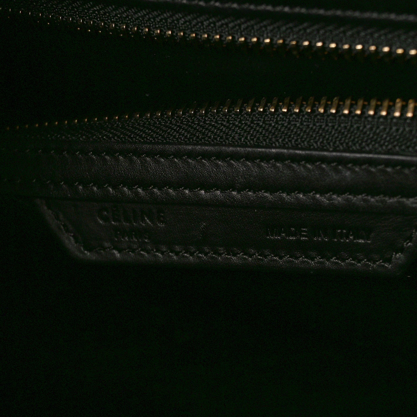 Satin Calfskin Mini Tri-Color Luggage Seashell