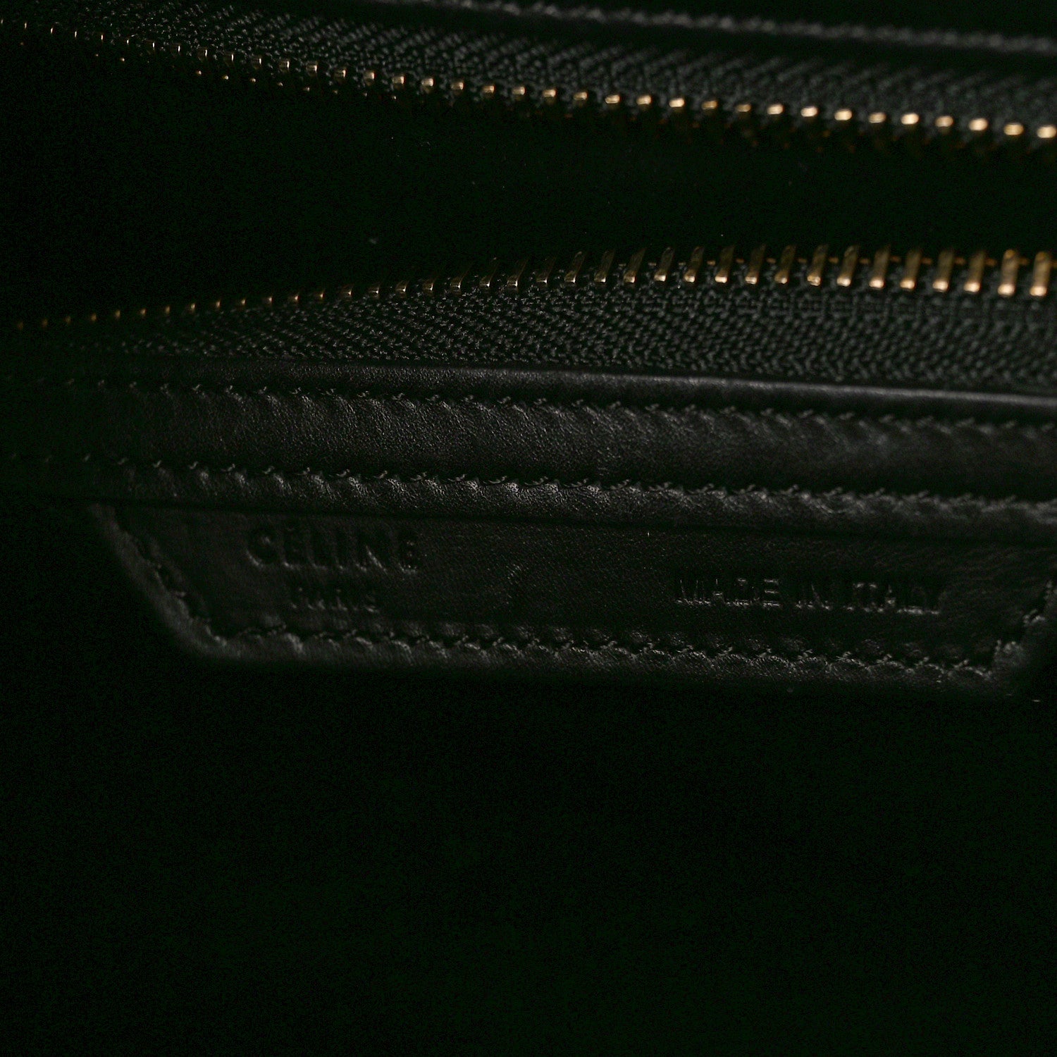 Celine Satin Calfskin Mini Tri-Color Luggage Seashell 14 of 15