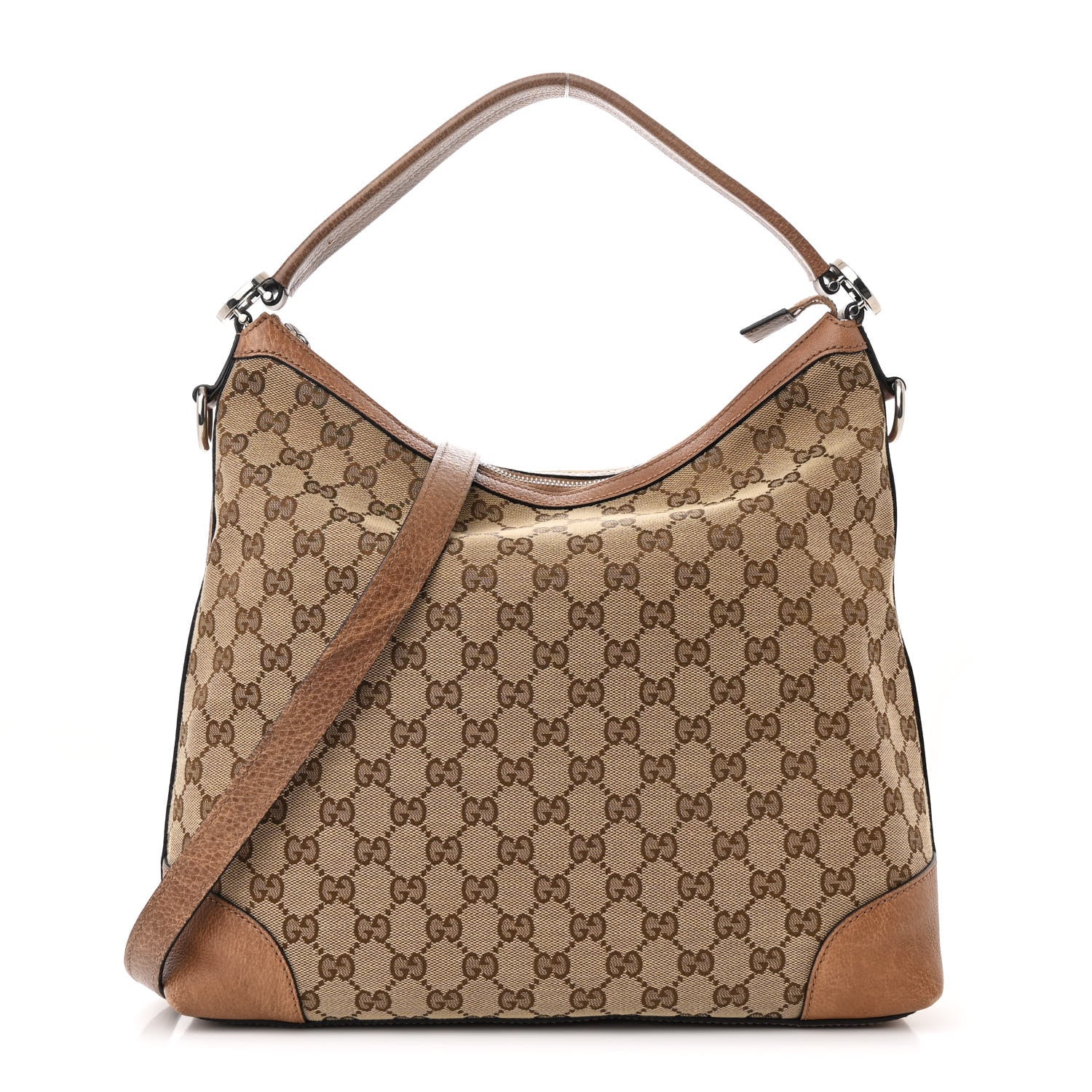 Gucci Monogram Old Libeccio Small Miss GG Hobo Beige Ebony Light Brown 1 of 10