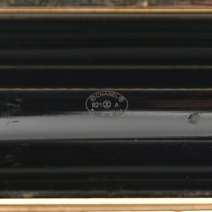 Chanel Resin Crystal Pearl Airpods Pro Holder Necklace Black Pearly White 6 of 8