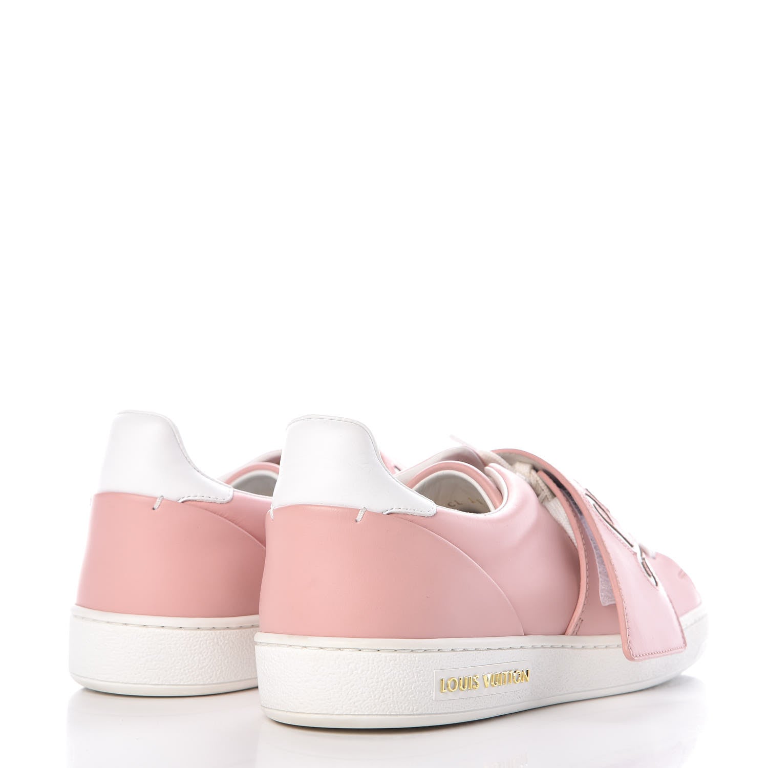 Louis Vuitton Calfskin Frontrow Sneakers 38 Rose Clair 4 of 12