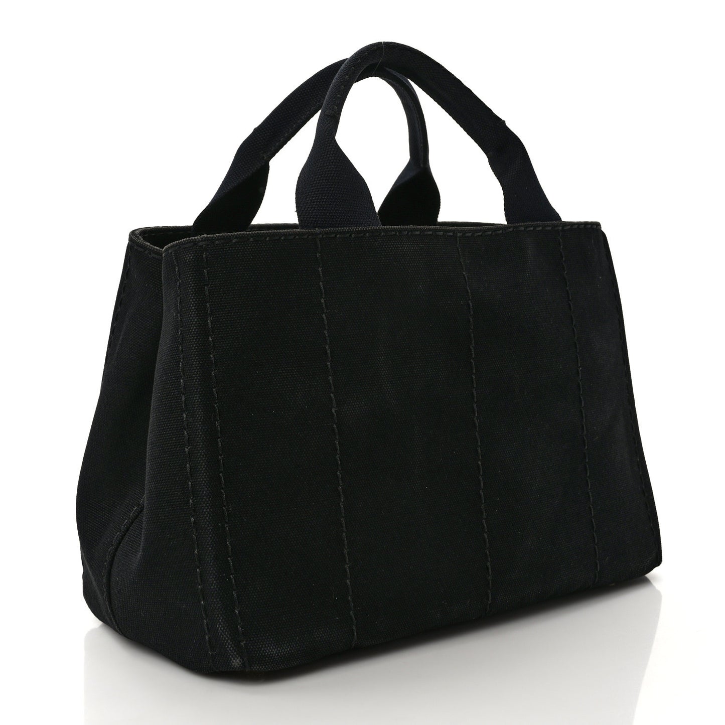 Canapa Small Logo Tote Black