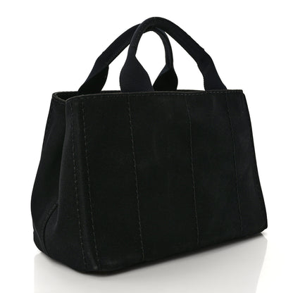 Prada Canapa Small Logo Tote Black 3 of 10