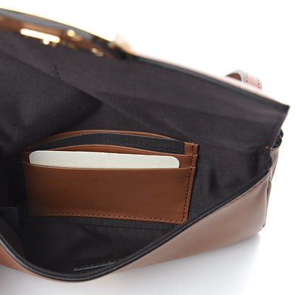 Fendi Vitello Grace Matte Duo Baguette Camel 5 of 8