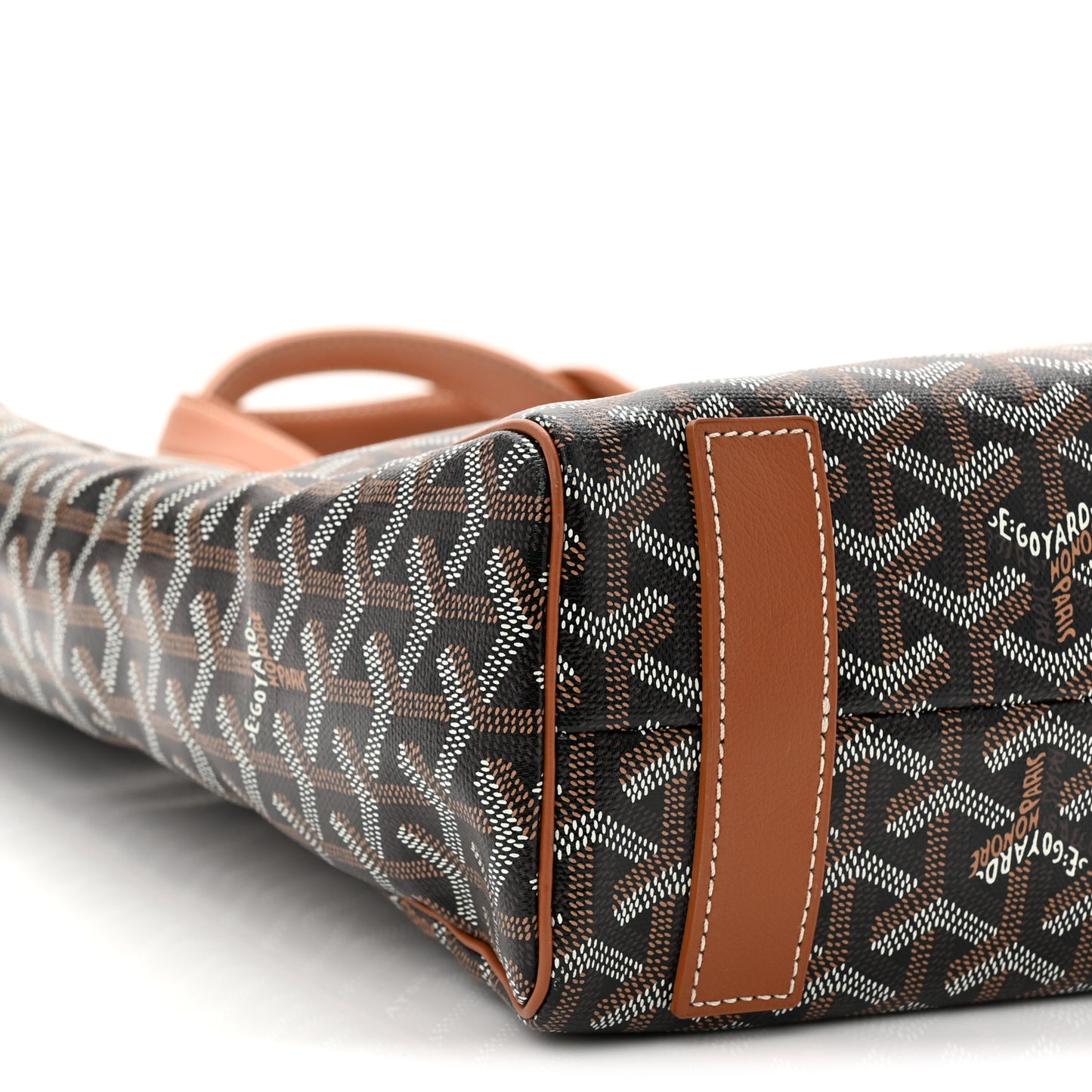 Goyardine Voltaire III Tote Black Gold