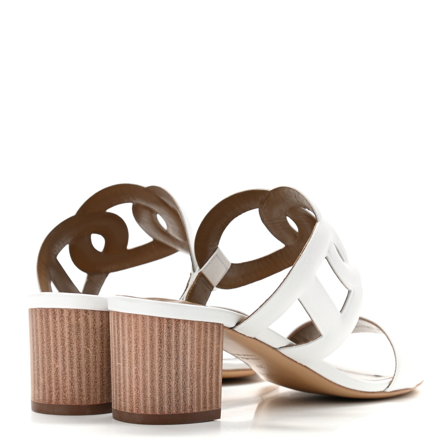 Nappa Bikini Sandals 37 White
