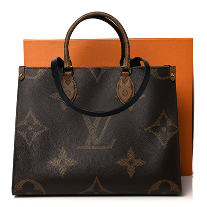 Louis Vuitton Reverse Monogram Giant Onthego MM 10 of 10