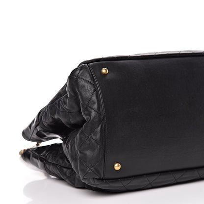 Chanel Iridescent Calfskin Large In the Mix Tote Black 8 of 11