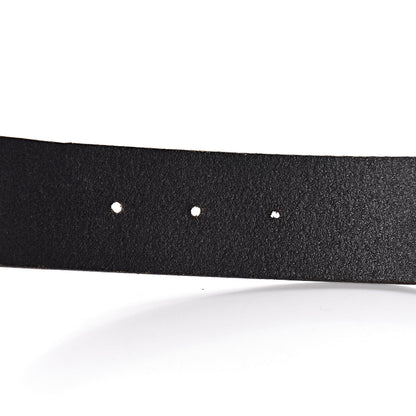 Gucci Calfskin Interlocking G Belt 90 36 Black 5 of 9