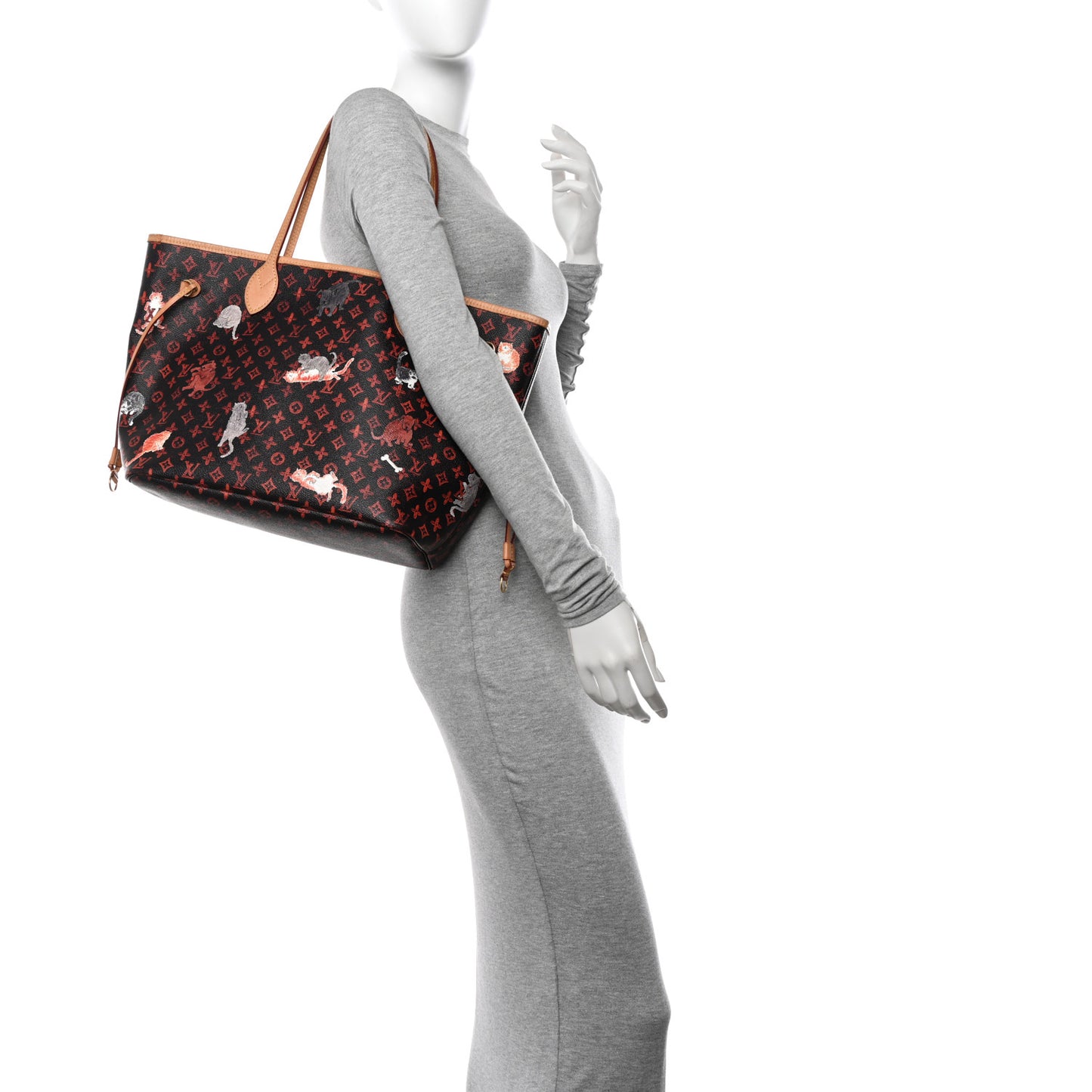 Catogram Neverfull MM Marron