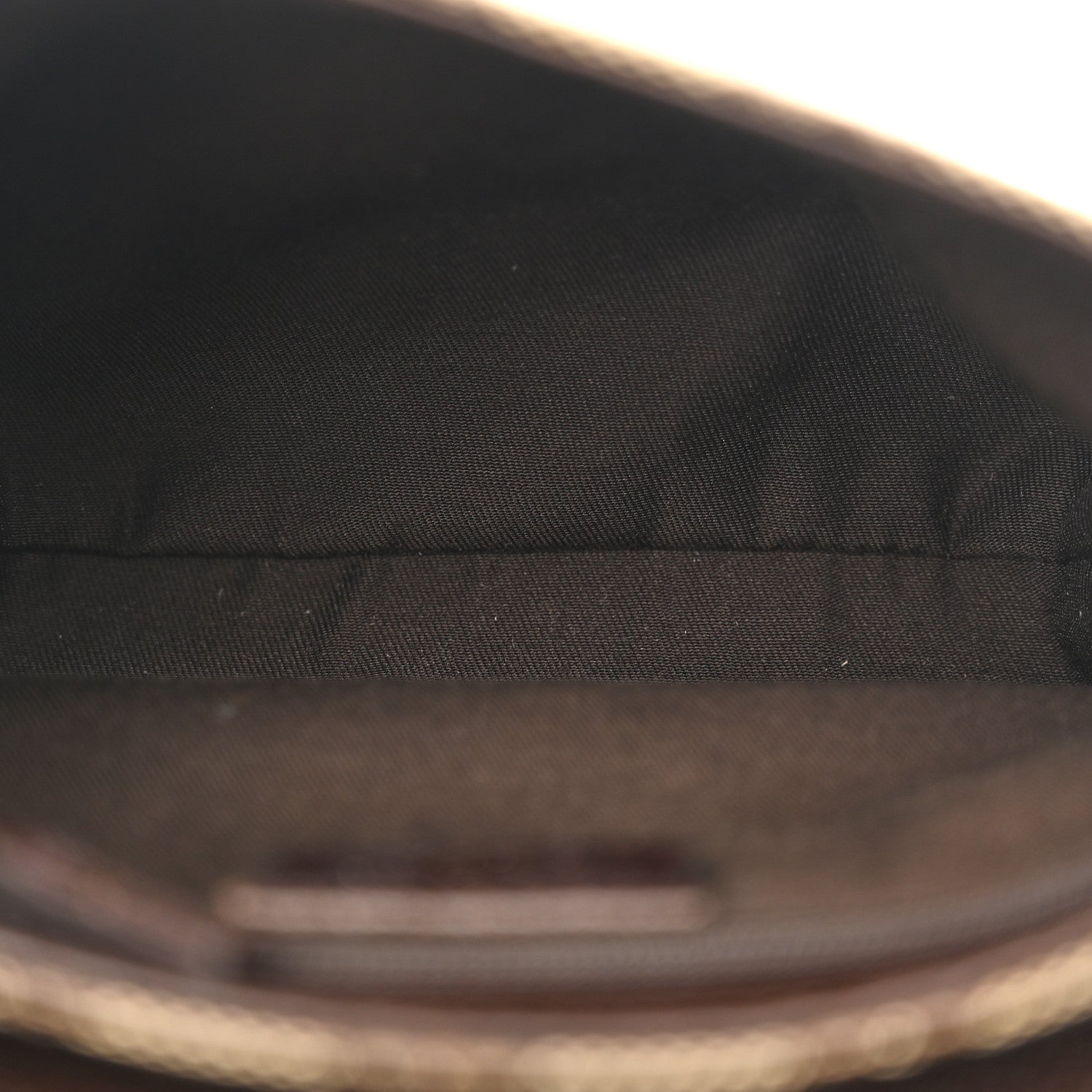 Gucci Monogram Waist Pouch Bag Dark Brown 5 of 11