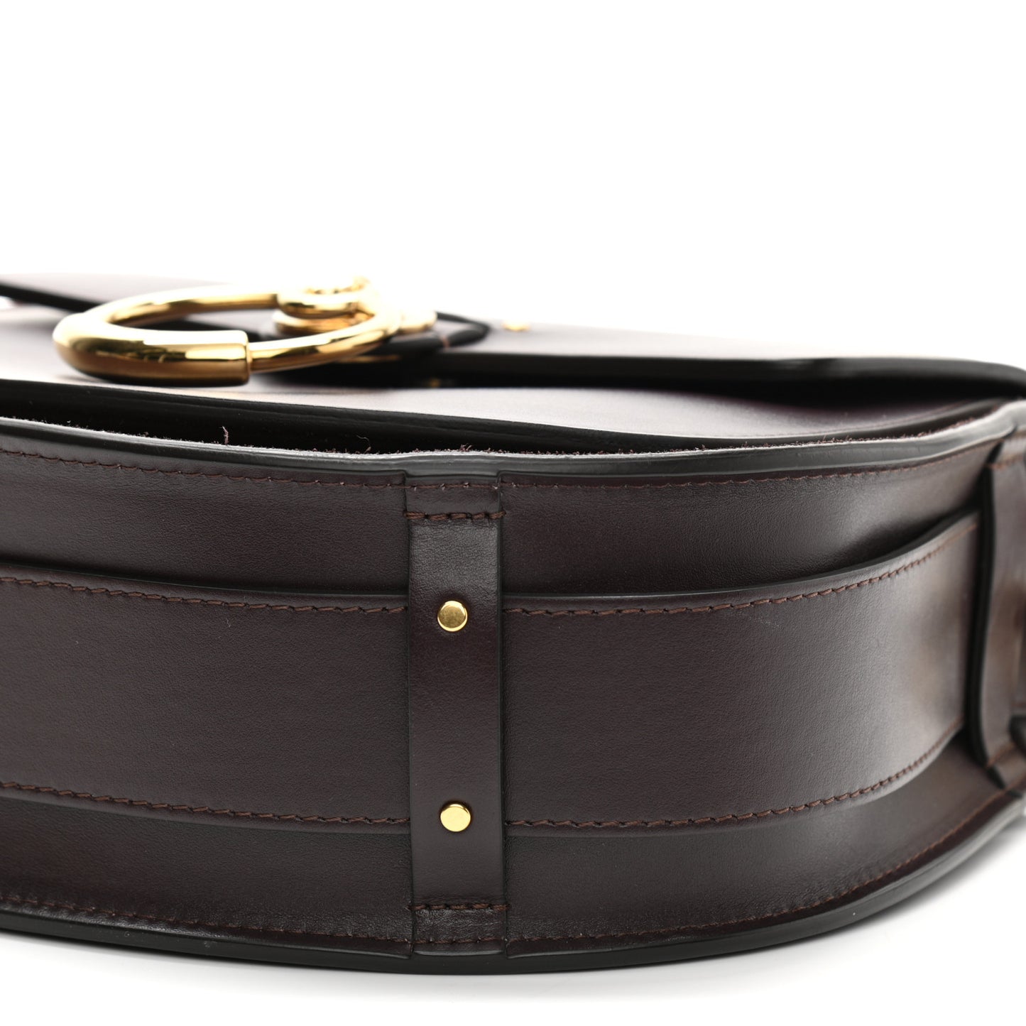 Calfskin Large Tess Bag Raisin
