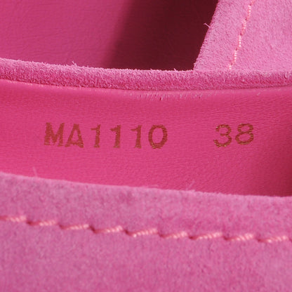 Louis Vuitton Suede Debbie Ballet Flats 38 Fuchsia 8 of 8