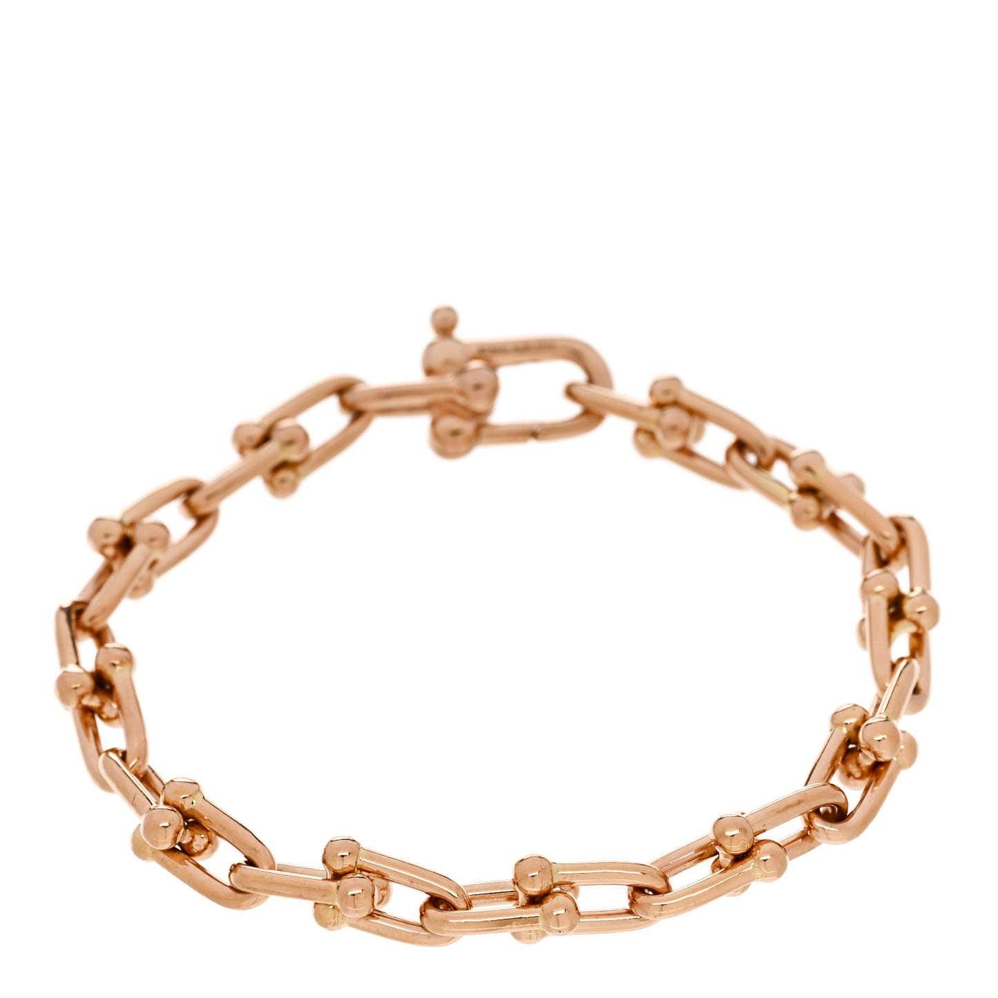 18K Rose Gold Small HardWear Link Bracelet