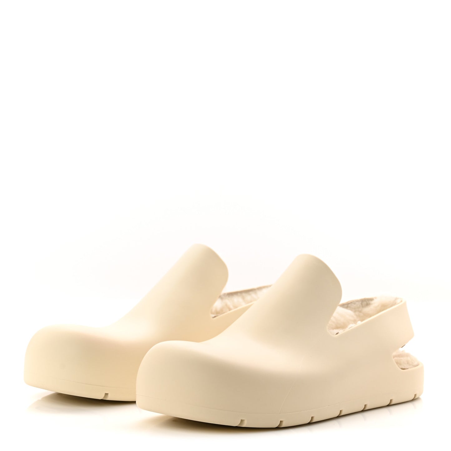 Rubber Cozy Puddle Sandals 38 Beige