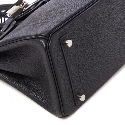 Hermes Togo Birkin 25 Black 7 of 32